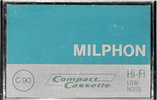 Compact Cassette: Unknown Milphon -  90