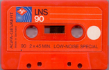 Compact Cassette AGFA LNS 90 Type I Normal 1975 Europe