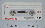 Compact Cassette: Unknown Mondial -  90