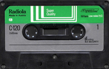 Compact Cassette: Philips Radiola - Super Quality 120