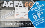 3 pack: AGFA  - Superferro HDX 60+6