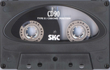 Compact Cassette SKC CD 90 Type II Chrome 1995 South Korea