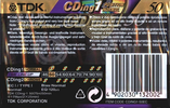 Compact Cassette: TDK  - CDing 1 50