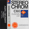 Compact Cassette: AGFA  - Stereochrom 60