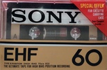 2 pack Sony EHF 60 Type II Chrome 1978 USA