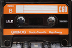 Compact Cassette:  Grundig - Studio-Cassette 60