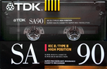 Compact Cassette: TDK  - SA 90