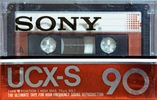 Compact Cassette Sony UCX-S 90 Type II Chrome 1983 USA