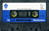 Compact Cassette: Matsushita Technics - XAII 90