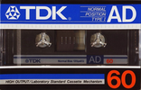 Compact Cassette: TDK  - AD 60