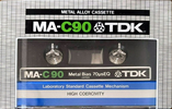 Compact Cassette: TDK  - MA 90