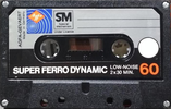 Compact Cassette: AGFA  - Super Ferro Dynamic 60