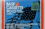 2 pack BASF 90 "Military Bicentennial Promotion" Type I Normal 1976 USA