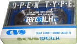 Compact Cassette CVS EGF LH 46 Type I Normal 1985 Japan