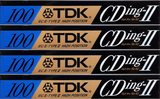 Compact Cassette: TDK  - CDing-II 100