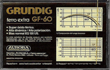 Compact Cassette:  Grundig -  60