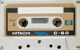 Compact Cassette: Maxell / Hitachi Hitachi -  60