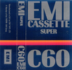 Compact Cassette:  EMI - Super 60