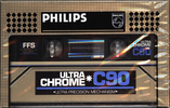 Compact Cassette: Philips  - Ultra Chrome 90