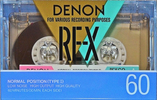 Compact Cassette: Nippon Columbia / Denon Denon - RE-X 60