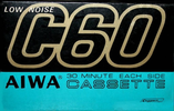 Compact Cassette:  Aiwa -  60