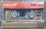 Compact Cassette: Unknown Spartan -  90