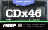 Compact Cassette:  KEEP - CDx 46