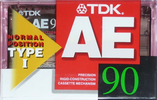 Compact Cassette: TDK  - AE 90