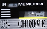 Compact Cassette: Unknown Memorex - CRS+ 100