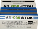 Compact Cassette: TDK  - AD 90