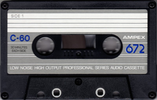 Compact Cassette:  Ampex - 672 60