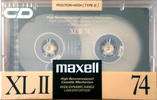 Compact Cassette: Maxell / Hitachi Maxell - XLII 74