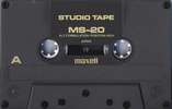 Compact Cassette: Maxell / Hitachi Maxell - Studio Tape MS 20