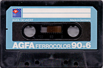 Compact Cassette: AGFA  - Ferrocolor 90+6