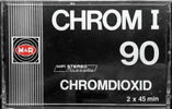 Compact Cassette M&R Chrom I 90 Type II Chrome 1981 Germany