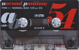 Compact Cassette: Sony  - CDix I 54