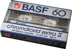 Compact Cassette: BASF  - Chromdioxid Extra II 60