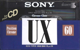 Compact Cassette: Sony  - UX 60