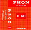 Compact Cassette:  Phon -  60