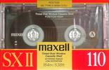 Compact Cassette: Maxell / Hitachi Maxell - SX II 110