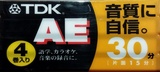 4 pack: TDK  - AE 30