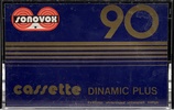 Compact Cassette Sonovox Dinamic Plus 90 Type I Normal Portugal