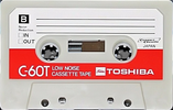 Compact Cassette:  Toshiba - T 60