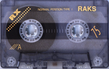 Compact Cassette: RAKS  - ED-S 75