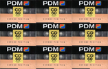 Compact Cassette:  PDM - CD 60