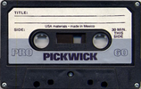 Compact Cassette: Unknown Pickwick -  60