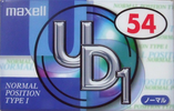 Compact Cassette: Maxell / Hitachi Maxell - UD1 54