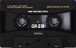 Compact Cassette: Nippon Columbia / Denon Denon - GR-II U 80