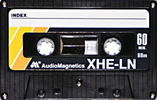 Compact Cassette:  Audio Magnetics - XHE LN 60