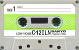 Compact Cassette:  Sanyo -  120